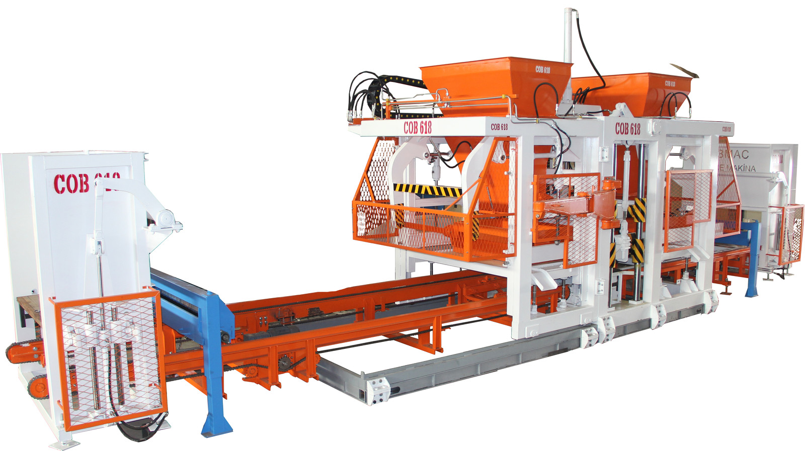 COBMAC COB 618 Block & Interlock Machine