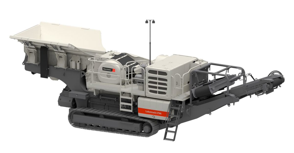 Metso Lokotrack® LT96™ Mobile Jaw Crusher