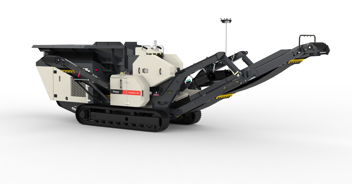 Metso Nordtrack™ J90™ Mobile Jaw Crusher