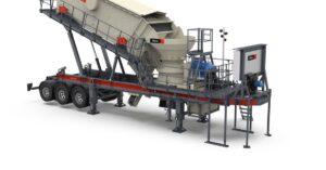 Metso NW220GPS™ Portable Cone Crusher & Screen