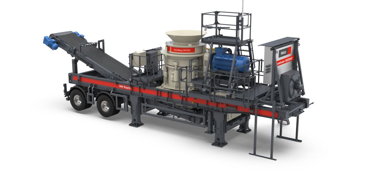 Metso NW300HP™ Portable Cone Crusher