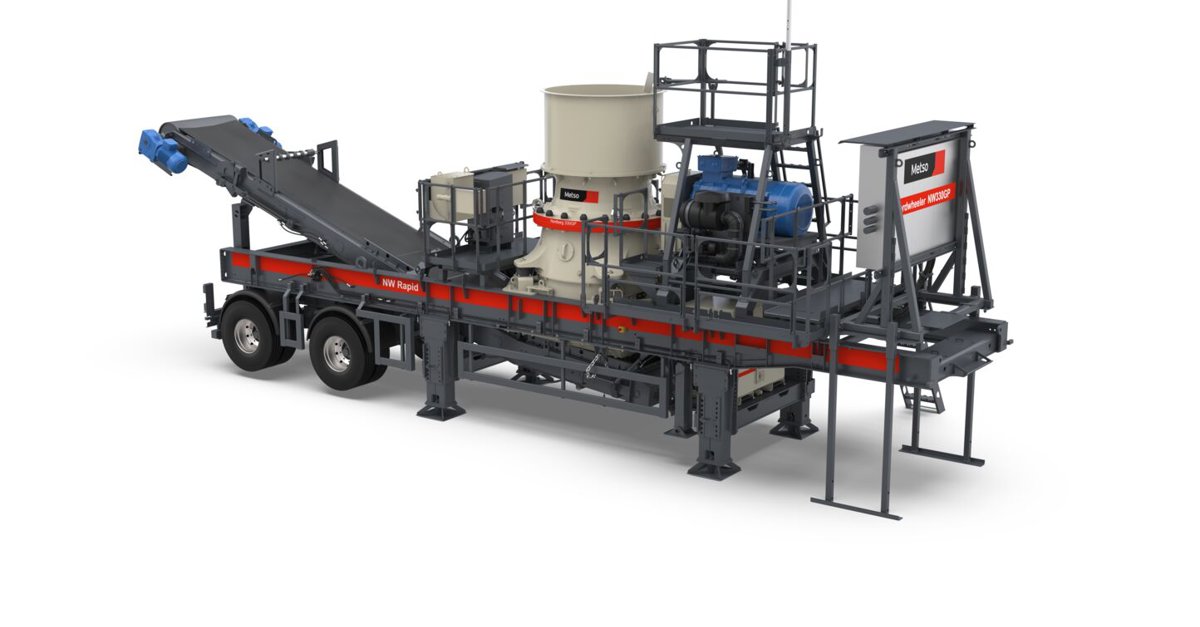 Metso NW330GP™ Portable Cone Crusher